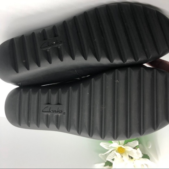 Clark’s Medora Nina Cushioned Ankle Strap Flats-8 - Picture 9 of 9